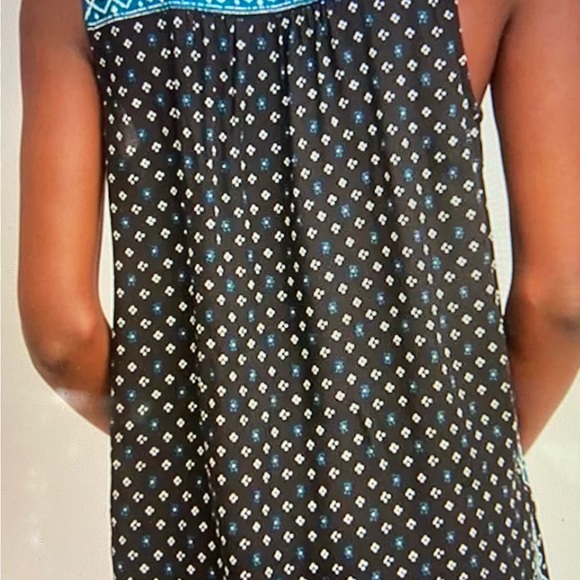 Anthropologie Akemi + Kin Ikat Print tunic length Sleeveless Blouse Size… - Picture 3 of 10